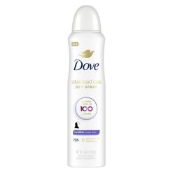 Dove Women s Advanced Care Sheer Fresh Anti-Perspirant Deodorant Invisible Aerosol, 3.8 Ounce, 12 Per Case | SKU: 656174 | UPC: 079400634283