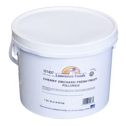 Lawrence Foods Cherry Orchard Fresh Fruit Filling, 7.625 Pound, 4 Per Case | SKU: 342393 | UPC: 089763214374