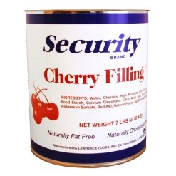 Security Cherry Filling, 7 Pounds, 6 Per Case | SKU: 393646 | UPC: 089763219621