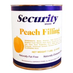 Security Peach Filling, 7 Pound, 6 Per Case | SKU: 393647 | UPC: 089763219829
