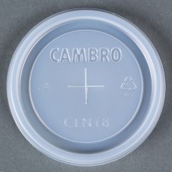 Cambro Camlid For Dinex Cup Fits 6 Ounce Juice Cup Translucent Lid, 1 Each, 1 Per Case | SKU: 501188 | UPC: 009951141896