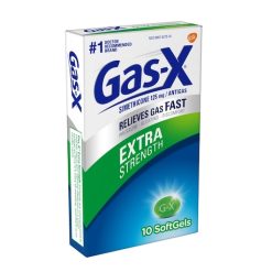 Gas-X Softgels, 10 Each, 6 Per Pack, 6 Per Case | SKU: 662605