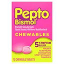 Pepto-Bismol Multi-Symptom Original Chewable Tablets, 24 Count, 1 Per Case | SKU: 548547