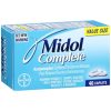 Midol Menstrual Caplets, 40 Piece, 3 Per Pack, 8 Per Case | SKU: 624241