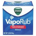 Vicks Vaporub Jar, 1.76 Ounces, 12 Per Pack, 3 Per Case | SKU: 440115 | UPC: 323900003613