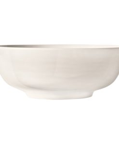 World Tableware Inc. Porcelana Rolled Edge 60 Oz Noodle Soup Bowl 8.5 - Bright White, 12 Each | SKU: 541360