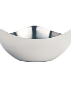 Libbey Brushed Metal 35 Oz Stainless Steel Tri-Tip Bowl 7.5 , 12 Each | SKU: 608224