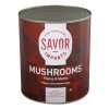 Savor Imports Mushroom Pieces & Stems, #10 Can, 6 Per Case | SKU: 147315 | UPC: 684476012943