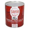 Savor Imports Tropical Fruit Salad in Light Syrup, 109 Ounce, 6 Per Case | SKU: 429736 | UPC: 684476032422