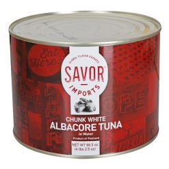 Savor Imports Tuna Albacore In Water, 66.5 Ounce, 6 Per Case | SKU: 565870 | UPC: 684476034488
