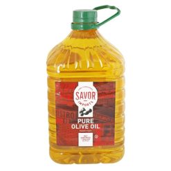 Savor Imports Pure Olive Oil, 1 Gallon, 4 Per Case | SKU: 731784 | UPC: 684476061982