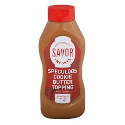 Savor Imports Speculoos Cookie Butter Squeeze Bottle, 1.1 Kilogram, 6 Per Case | SKU: 739047 | UPC: 684476062825