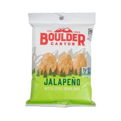 Boulder Canyon Kettle Chips Jalapeno, 2 Ounce, 8 Per Case | SKU: 649994 | UPC: 708163125065