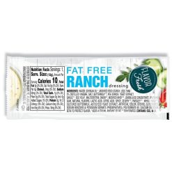 Flavor Fresh Fat Free Ranch Dressing Single Serve, 12 Gram, 200 Per Case | SKU: 539900 | UPC: 719098730187