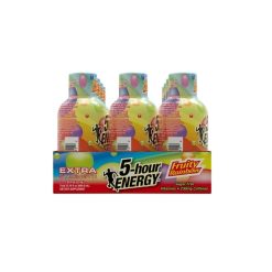5-Hour Energy Fruity Rainbow Energy Shot, 1.93 Oz, 12 Count, 18 Per Case | SKU: 810702 | GTIN: 10719410196988