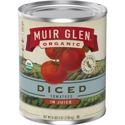 Muir Glen Organic Diced Tomatoes, 102 Ounce, 6 Per Case | SKU: 486438 | UPC: 725342260744