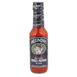 Melinda s Foods Ghost Pepper Hot Sauce, 5 Fluid Ounce, 12 Per Case | SKU: 718023 | UPC: 736924507034
