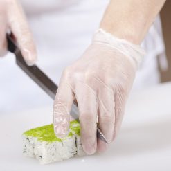 Handgards Snugfit Powder Free Medium Vinyl Glove, 100 Each, 100 Per Pack, 10 Per Case | SKU: 458603