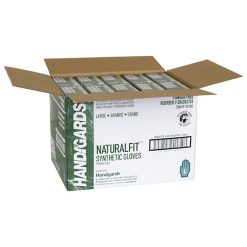 Handgards Naturalfit Powder Free Latex Free Synthetic Large Glove, 100 Per box 10 Per Case | SKU: 459831 | UPC: 738101621335