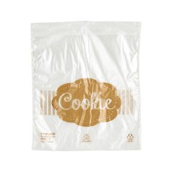 TuffGards 5.5 X 5.5 High Density Clear Saddle Printed Cookie Bag, 2000 Per Pack | SKU: 436957 | UPC: 738101796132