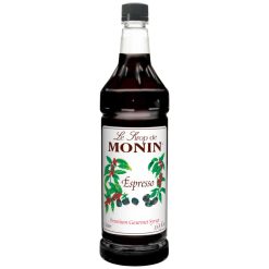 Monin Espresso Syrup, 1 Liter, 4 Per Case | SKU: 399083 | UPC: 738337060649