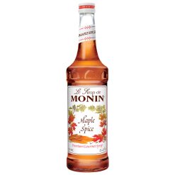 Monin Maple Spice Syrup, 750 Milileter, 12 Per Case | SKU: 485842 | UPC: 738337882326