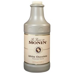 Monin White Chocolate Sauce, 64 Ounces, 4 Per Case | SKU: 471246 | UPC: 738337882548