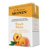 Monin Peach Smoothie, 46 Fluid Ounces, 6 Per Case | SKU: 558249 | UPC: 738337885716