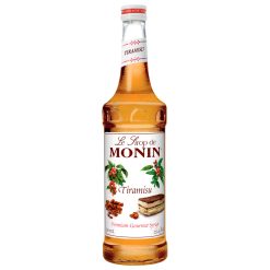 Monin Tiramisu Syrup, 750 Milileter, 12 Per Case | SKU: 652376 | UPC: 738337888854