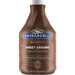Ghirardelli Sweet Ground Chocolate Sauce, 85.9 Ounce, 6 Per Case | SKU: 725848 | UPC: 747599412677