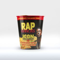 Rap Snacks Hot And Spicy Chicken Ramen Noodle, 2.25 Ounce, 12 Per Case | SKU: 806690