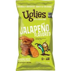 Uglies Jalapeno Kettle Chips, 6 Ounce, 12 Per Case | SKU: 777672 | UPC: 785654361102
