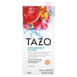 Tazo Iced Passion Herbal Tea Concentrate, 32 Fluid Ounces, 6 Per Case | SKU: 708268 | UPC: 794522001439