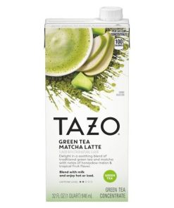Tazo Green Tea Matcha Latte Concentrate, 32 Fluid Ounce, 6 Per Case | SKU: 708267 | UPC: 794522001750
