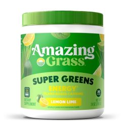 Amazing Grass Green Superfood Energy Lemon Lime, 7.4 Ounce, 12 Per Case | SKU: 816147 | UPC: 829835000425 | GTIN: 10829835000422