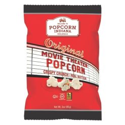 Popcorn Indiana Movie Theater Butter Popcorn, 3 Ounce, 6 Per Case | SKU: 659964 | UPC: 843571006923