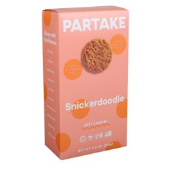 Partake Snickerdoodle Soft Cookies, 5.5 Ounce, 6 Per Case | SKU: 761280 | UPC: 850032528597