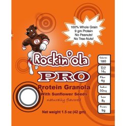 Rockin ola Protein Granola Snack, 42 Gram, 175 Per Case | SKU: 663629 | UPC: 853778004226