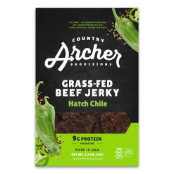 Country Archer Hatch Chile Beef Jerky, 2.5 Ounces, 12 Per Case | SKU: 716919 | UPC: 854837006991