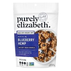 Purely Elizabeth Organic Blueberry Hemp Oats, 12 Ounce, 6 Per Case | SKU: 688431 | UPC: 855140002168