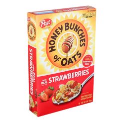 Honey Bunches Of Oats Cereal with Real Strawberries, 11 Ounce, 12 Per Case | SKU: 746121 | UPC: 884912359483