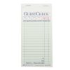 National Checking Company Carbonless Guest Check Paper - 2 Part Green, 17 Line, 3.4 x 6.75 inch, 2500 Per Case | SKU: 412451 | UPC: 018291050505