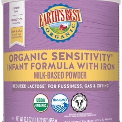 Earths Best Sensitivity Milk Based Powder Infant Formula, 23.2 Ounce, 4 Per Case | SKU: 724461 | UPC: 023923100602