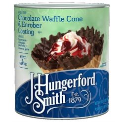 Jhs Chocolate Waffle Cone & Enrober Coating, 123 Ounce, 3 Per Case | SKU: 610155 | UPC: 027000122600