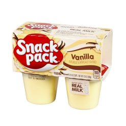 Snack Pack Snack Pak Vanilla Pudding, 13 Ounce, 12 Per Case | SKU: 544958 | UPC: 027000419014