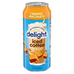 International Delight Caramel Iced Coffee, 15 Fluid Ounce, 12 Per Case | SKU: 714735
