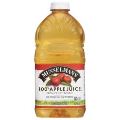 Musselman s Apple Juice, 64 Fluid Ounces, 8 Per Case | SKU: 625804 | UPC: 037323133146