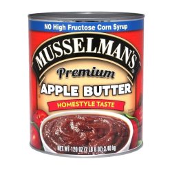 Musselman s Premium Apple Butter, 120 Ounces, 3 Per Case | SKU: 627366 | UPC: 037323325305