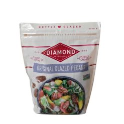 Diamond Glazed Pecans, 2 Pounds, 3 Per Case | SKU: 708090 | UPC: 076811144523