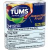 Tums Assorted Fruit Tablets, 24 Each, 12 Per Pack, 6 Per Case | SKU: 662737